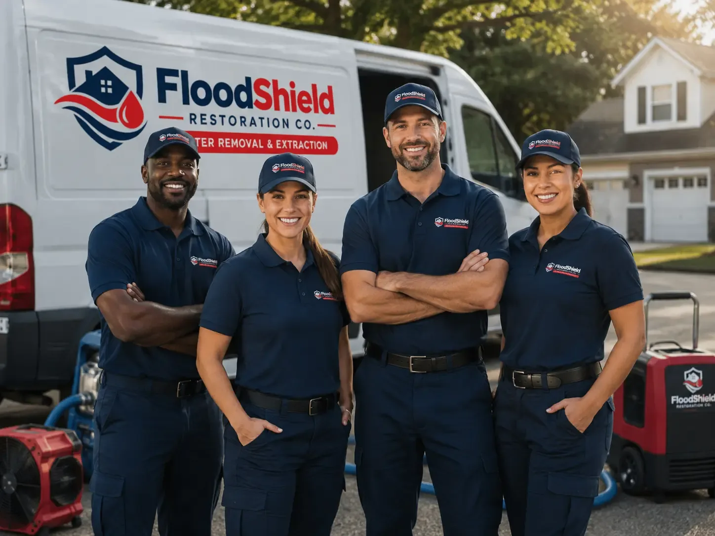 Flood Damage Restoration company in Bloomsbury, NJ
